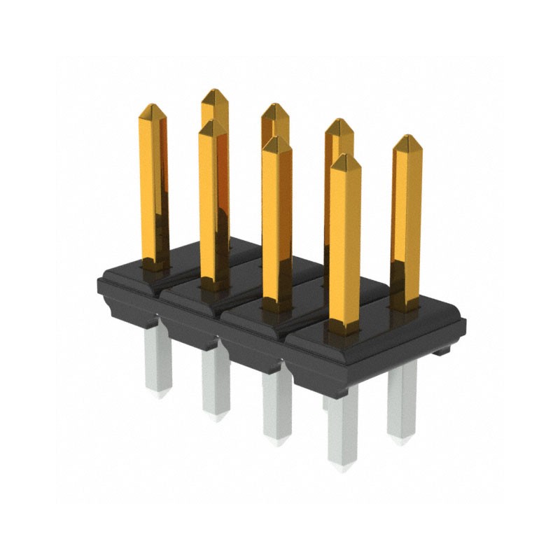 1 pcs : XJ8C-0811 - CONN HEADER VERT 8POS 2.54MM