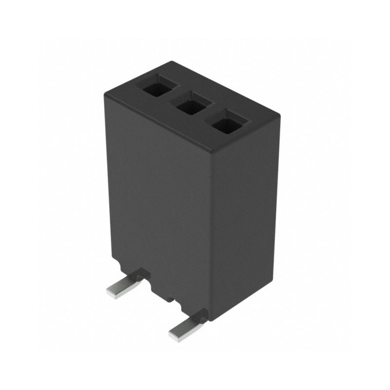 1 pcs : RSM-103-02-L-S - CONN RCPT 3POS 0.05 GOLD SMD
