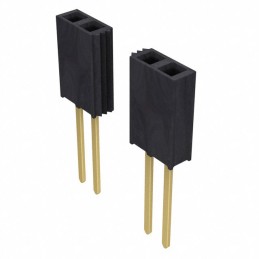 1 pcs : SSW-108-03-G-S - CONN RCPT 8POS 0.1 GOLD PCB