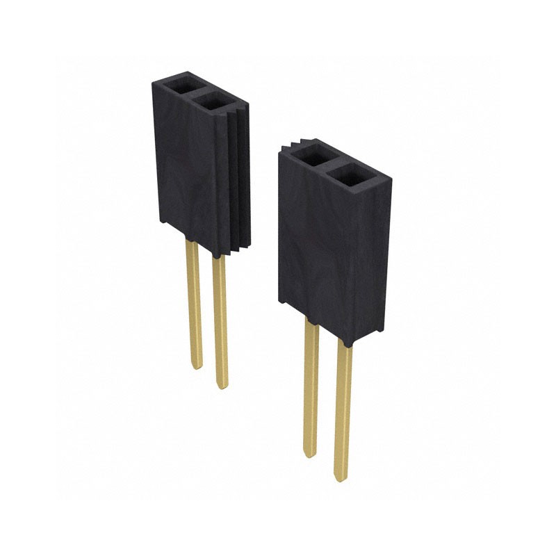 1 pcs : SSW-108-03-G-S - CONN RCPT 8POS 0.1 GOLD PCB