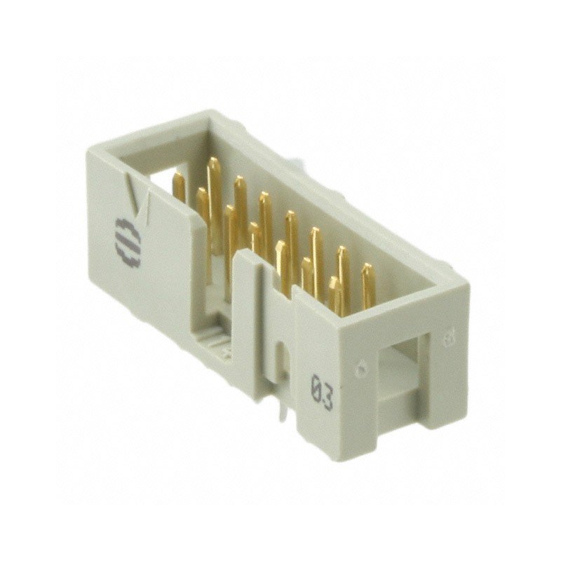 1 pcs : 09185147324 - CONN HEADER VERT 14POS 2.54MM