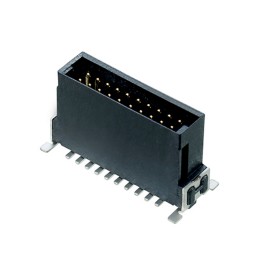 1 pcs : M55-7022042R - CONN HEADER SMD 20POS 1.27MM