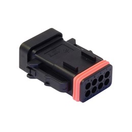 1 pcs : 132015-0134 - CONN PLUG HSG 8POS