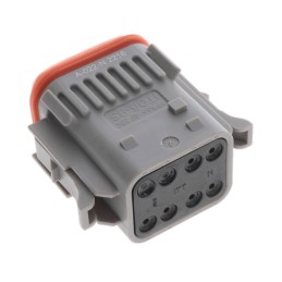 1 pcs : IT06-8SA-022-N - CONN PLUG HSG 8POS