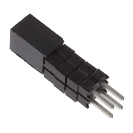 1 pcs : ESQ-102-44-T-D - CONN SOCKET 4POS 0.1 TIN PCB