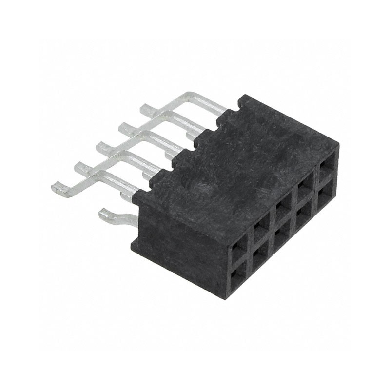 1 pcs : M22-6550542R - CONN RCPT 10P 0.079 GOLD SMD R/A