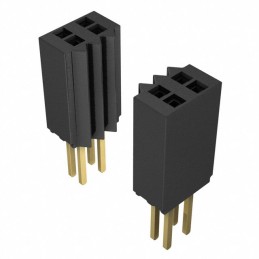 1 pcs : SMS-105-02-G-D - CONN RCPT 10POS 0.05 GOLD PCB