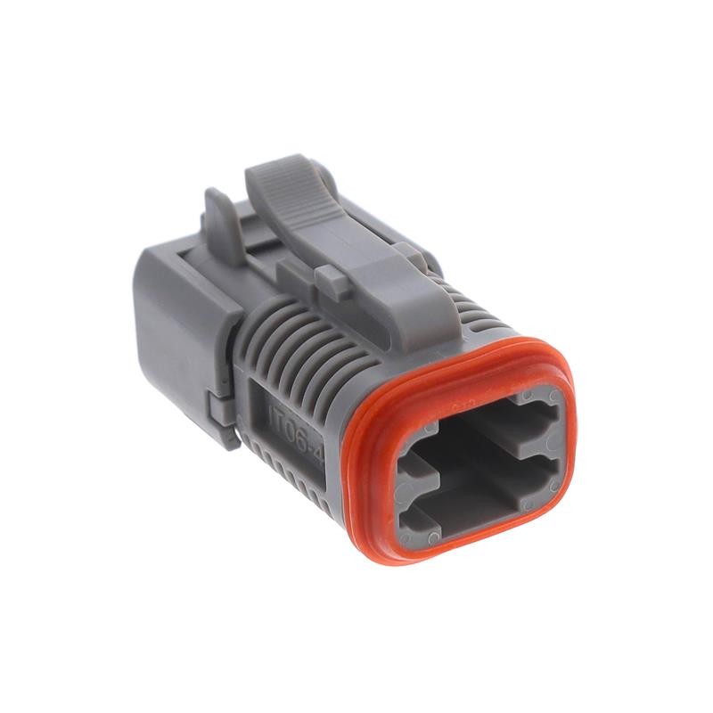 1 pcs : IT06-4S-000-N - CONN PLUG HSG 4POS