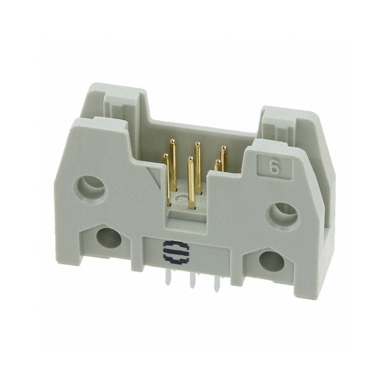 1 pcs : 09185066924 - CONN HEADER VERT 6POS 2.54MM