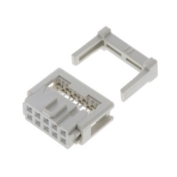 1 pcs : 09185107814 - CONN RCPT 10POS IDC 26-28AWG