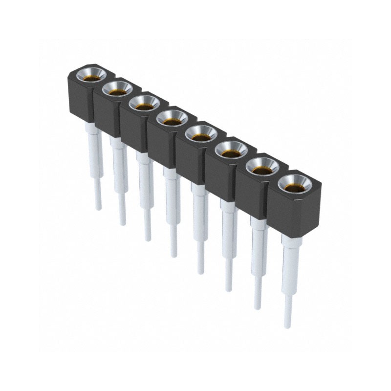 1 pcs : 316-93-108-41-003000 - CONN SOCKET 8POS 0.1 GOLD PCB