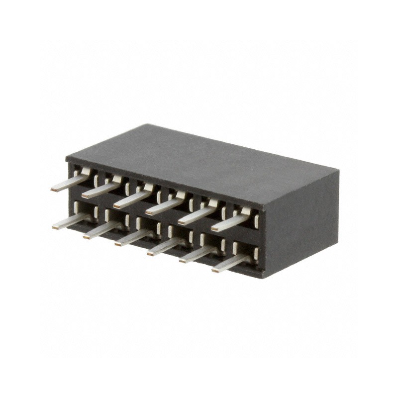 1 pcs : M20-7830646 - CONN RCPT 12POS 0.1 TIN PCB