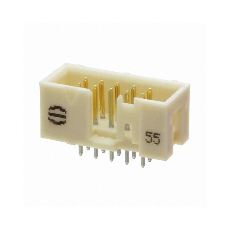 1 pcs : 09195107324 - CONN HEADER VERT 10POS 2.54MM