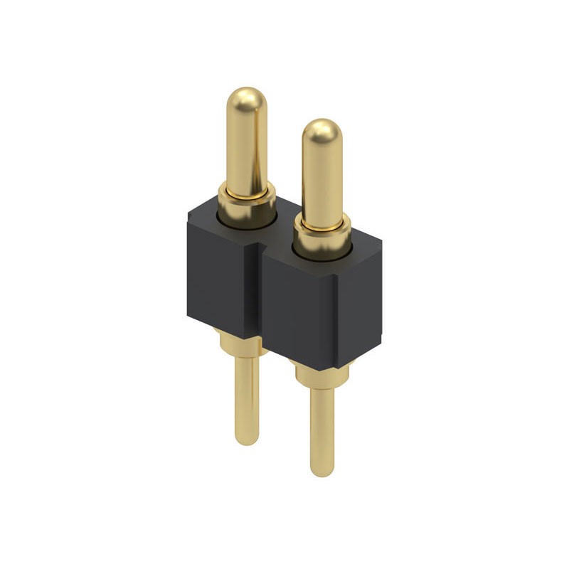 1 pcs : 825-22-002-10-001101 - CONN SPRING PISTON 2POS PCB