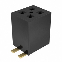 1 pcs : FLE-102-01-G-DV-TR - CONN RCPT 4POS 0.05 GOLD SMD