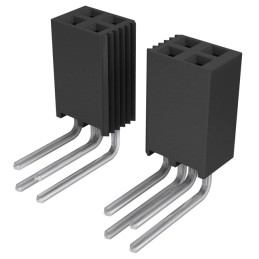 1 pcs : SSQ-105-03-T-D-RA - CONN RCPT .100' 10POS DL R/A TIN