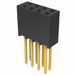 1 pcs : SSQ-104-03-G-D - CONN RCPT 8POS 0.1 GOLD PCB