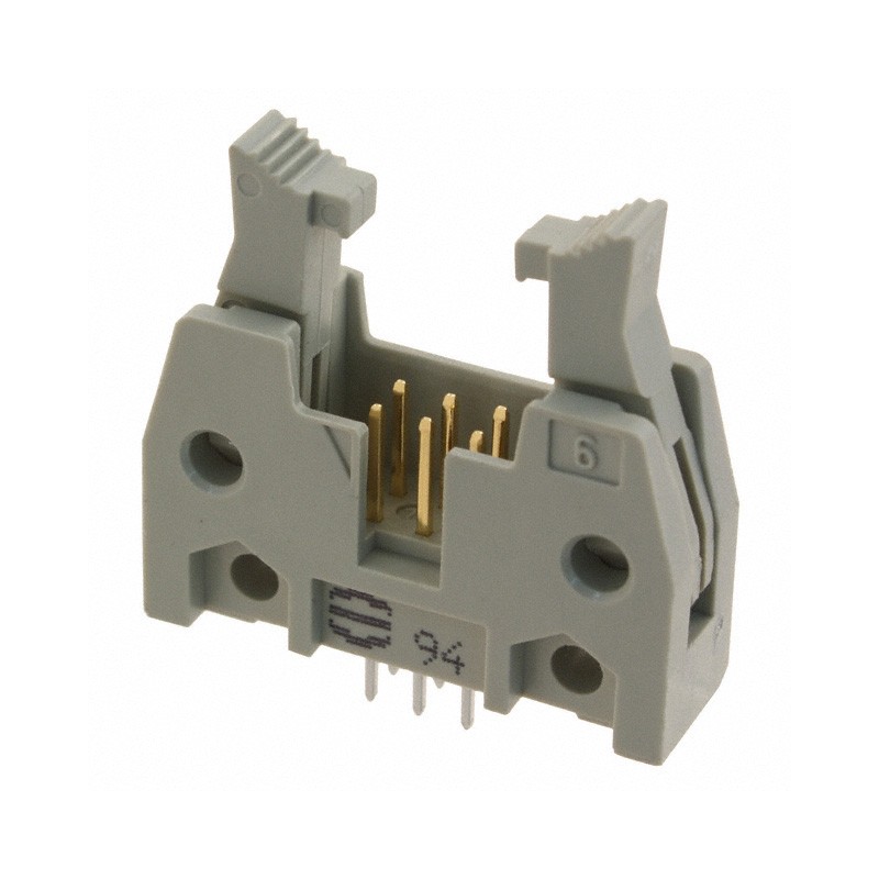 1 pcs : 09185066904 - CONN HEADER VERT 6POS 2.54MM