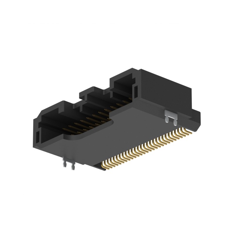 1 pcs : IMSA-13065B-2-28Y900 - HEADER SMT RA 28POS KEY-A