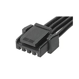 500 pcs - Molex 4 Way Female Micro-Lock Plus to 4 Way Female Micro-Lock Plus Wire to Board Cable, 150mm