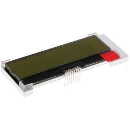 1 pcs - Midas MCCOG21605D6W-SPTLYI Alphanumeric LCD Display Yellow-Green, 2 Rows by 16 Characters, Transflective