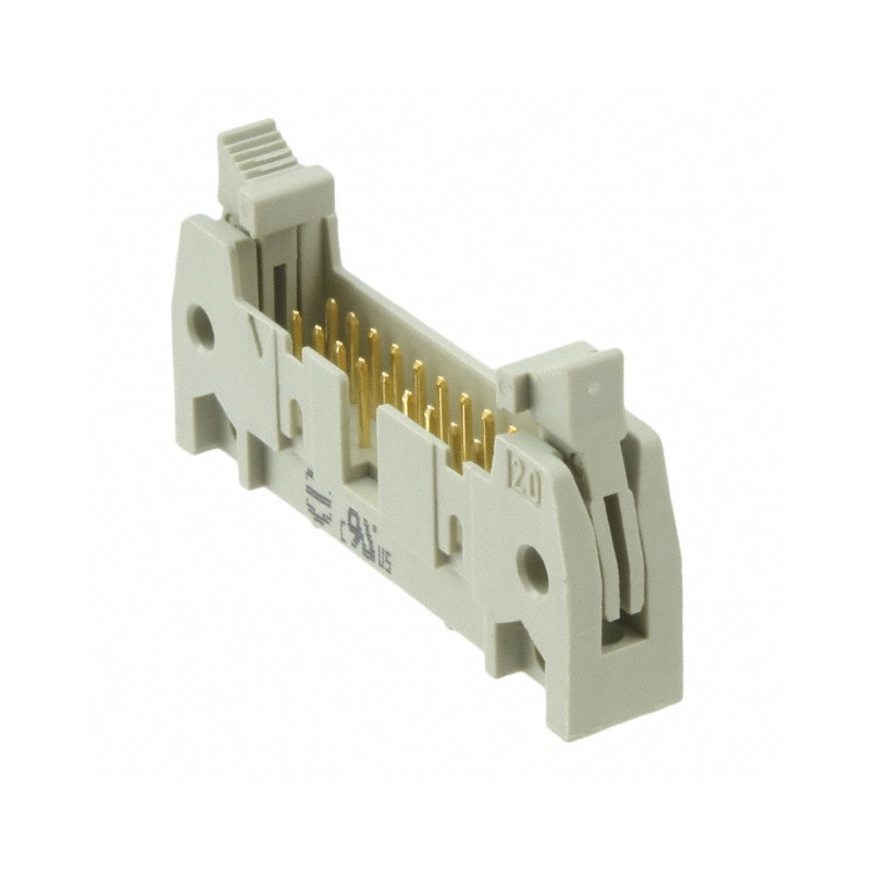 1 pcs : 09185206913 - CONN HEADER R/A 20POS 2.54MM