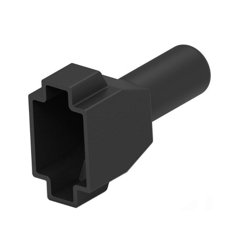 1 pcs : DT8S-BT-BK - BOOT, 8P, PLG, ST, BLK