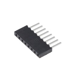 1 pcs : SQT-108-03-F-S - CONN RCPT 8POS 0.079 GOLD PCB