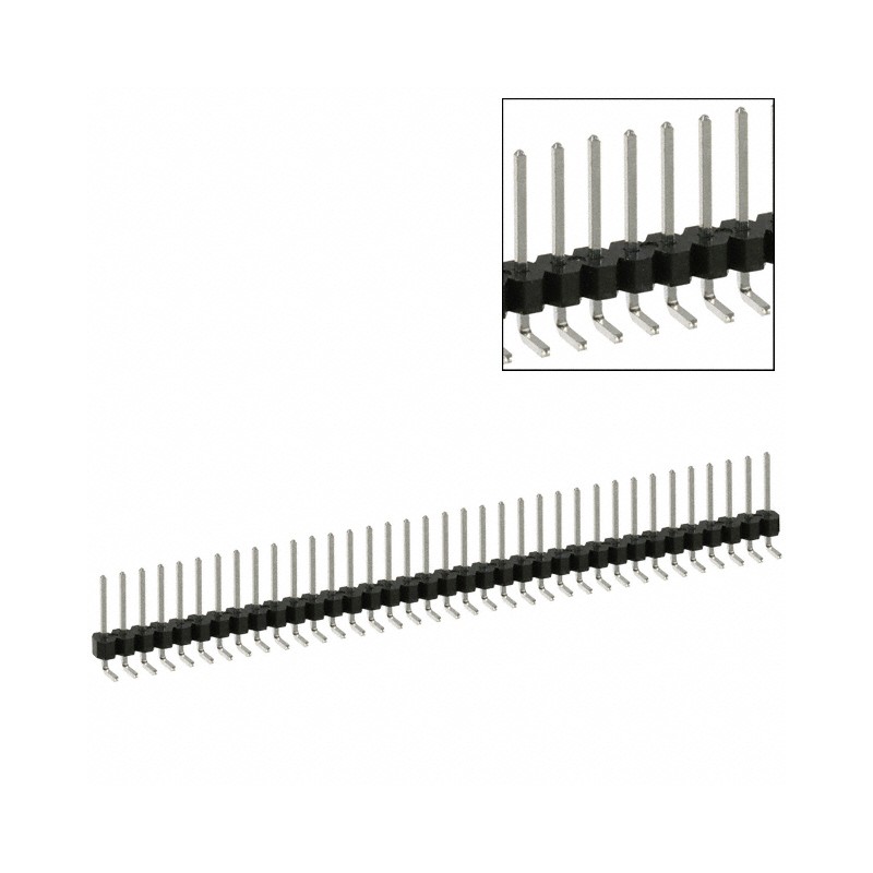 1 pcs : PEC36SGAN - CONN HEADER R/A 36POS 2.54MM