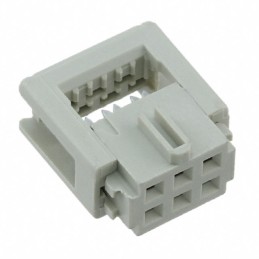 1 pcs : 09185067803800 - CONN RCPT 6POS IDC 26-28AWG