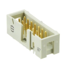 1 pcs : 09185146324 - CONN HEADER VERT 14POS 2.54MM