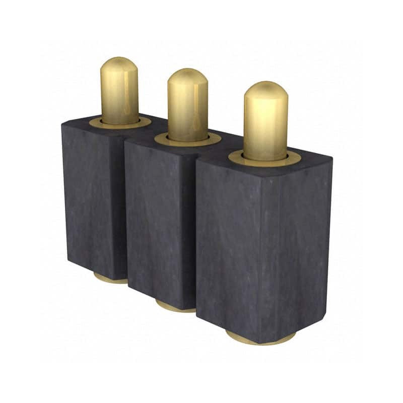 1 pcs : 811-SS-003-30-680101-CLIP - CONN SPRING PISTON 3POS SMD, HIG