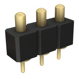 1 pcs : 821-22-003-10-002101 - CONN SPRING PISTON 3POS PCB
