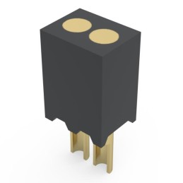 1 pcs : 856-10-002-10-003000 - .050' PITCH SINGLE ROW SOLDERCUP