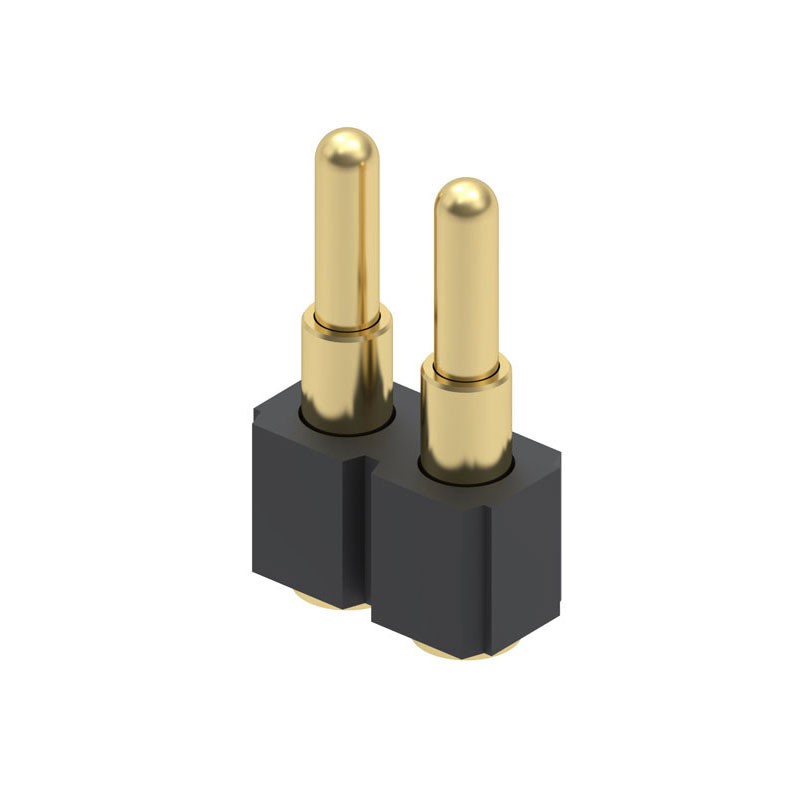 1 pcs : 812-22-002-30-004101 - CONN SPRING PISTON 2POS SMD