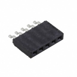 1 pcs : SMH-105-02-L-S - CONN RCPT 5POS 0.1 GOLD SMD R/A