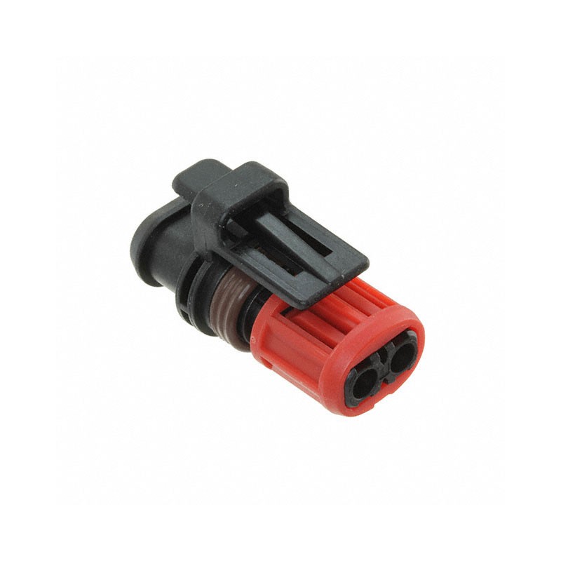 1 pcs : 10-838275-002 - CONN PLUG HSG 2POS