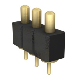1 pcs : 821-22-003-10-003101 - CONN SPRING PISTON 3POS PCB