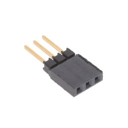 1 pcs : ESQ-103-13-G-S - CONN SOCKET 3POS 0.1 GOLD PCB