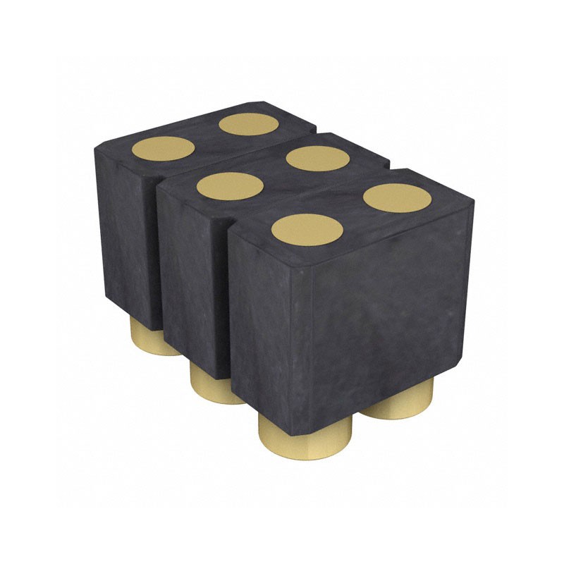 1 pcs : 802-10-006-30-507101 - CONN SPRING TARGET 6POS SMD