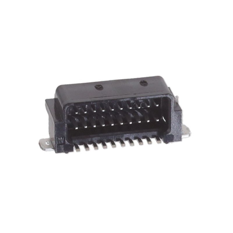 1 pcs : IL-WX-20PB-HF-HD-S-B-E1000E - CONN HEADER SMD R/A 20POS 0.8MM