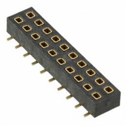 1 pcs : NPPN102GFNP-RC - CONN HDR 20POS 0.079 GOLD SMD