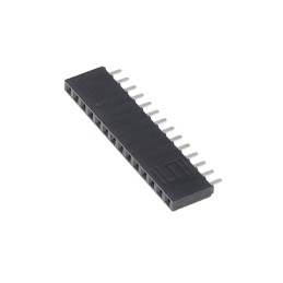 1 pcs : SSW-114-01-F-S - CONN RCPT 14POS 0.1 GOLD PCB