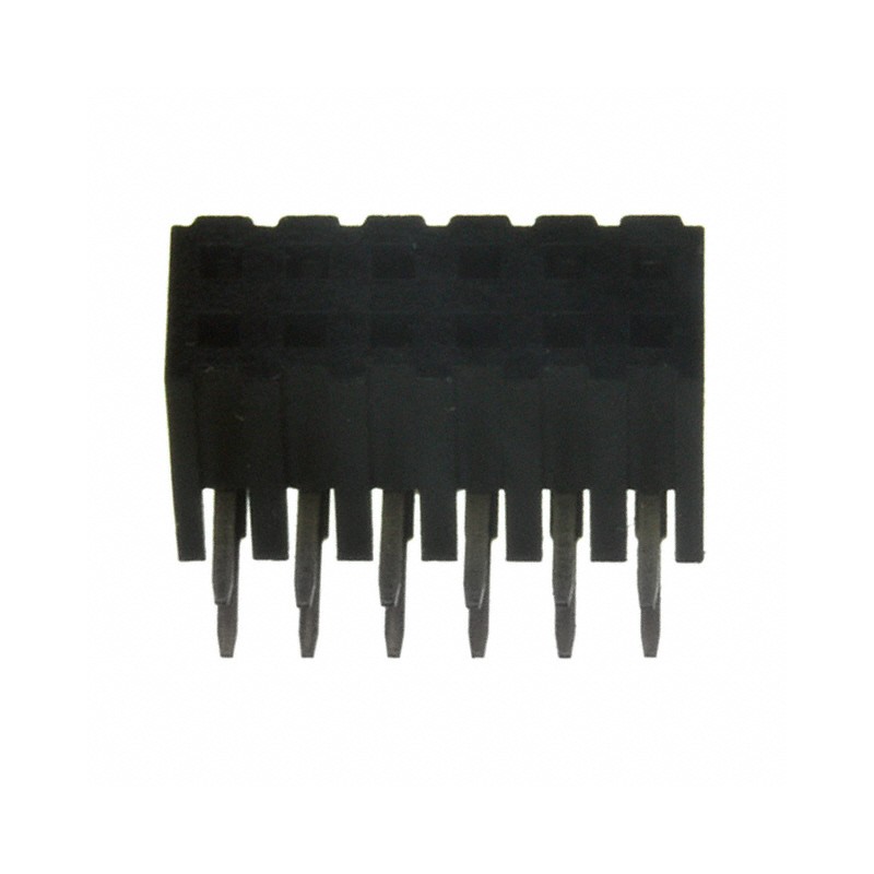 1 pcs : NPPN062FJFN-RC - CONN HDR 12P 0.079 GOLD PCB R/A