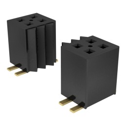 1 pcs : FLE-105-01-G-DV-TR - CONN RCPT 10POS 0.05 GOLD SMD