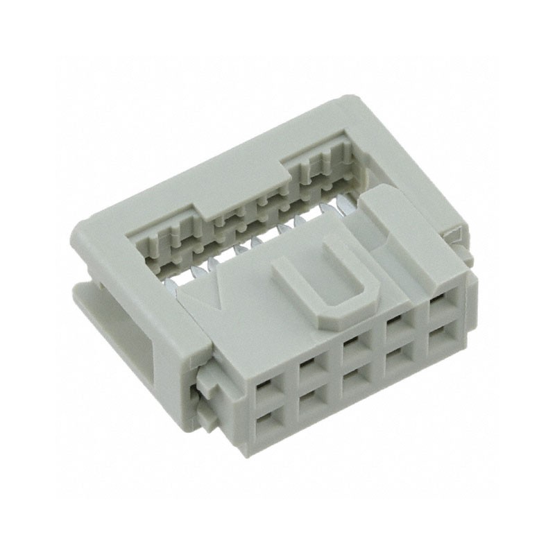 1 pcs : 09185106804 - CONN RCPT 10POS IDC 26-28AWG