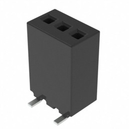 1 pcs : RSM-103-02-S-S - CONN RCPT 3POS 0.05 GOLD SMD