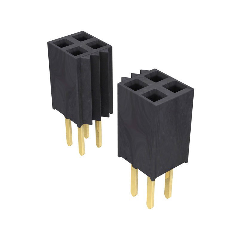 1 pcs : SSW-105-02-G-D - CONN RCPT 10POS 0.1 GOLD PCB