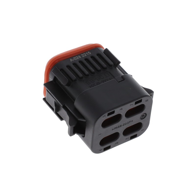 1 pcs : IT06-8SA-024 - CONN PLUG HSG 8POS