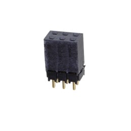 1 pcs : ESQ-103-12-G-D - CONN SOCKET 6POS 0.1 GOLD PCB